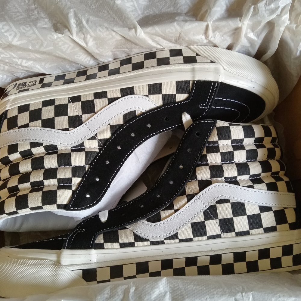 VANS 38 DX Anaheim Factory checkerboard size Men 8.5/Women 10